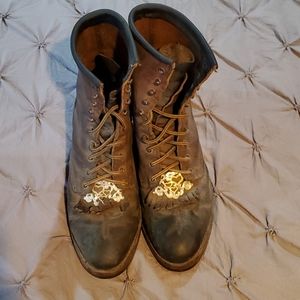 Women's Leather Riding Boots